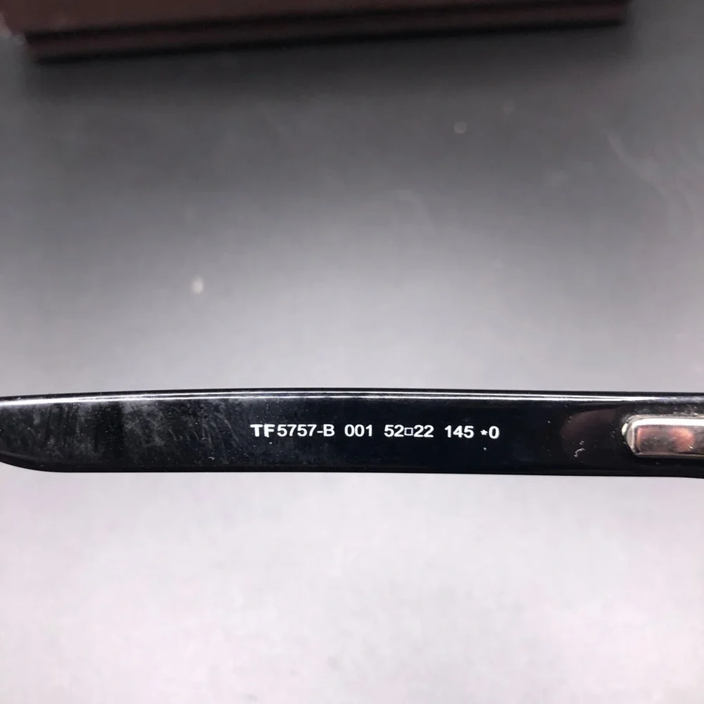 Tom Ford Black Thick Frame Reading Glasses
